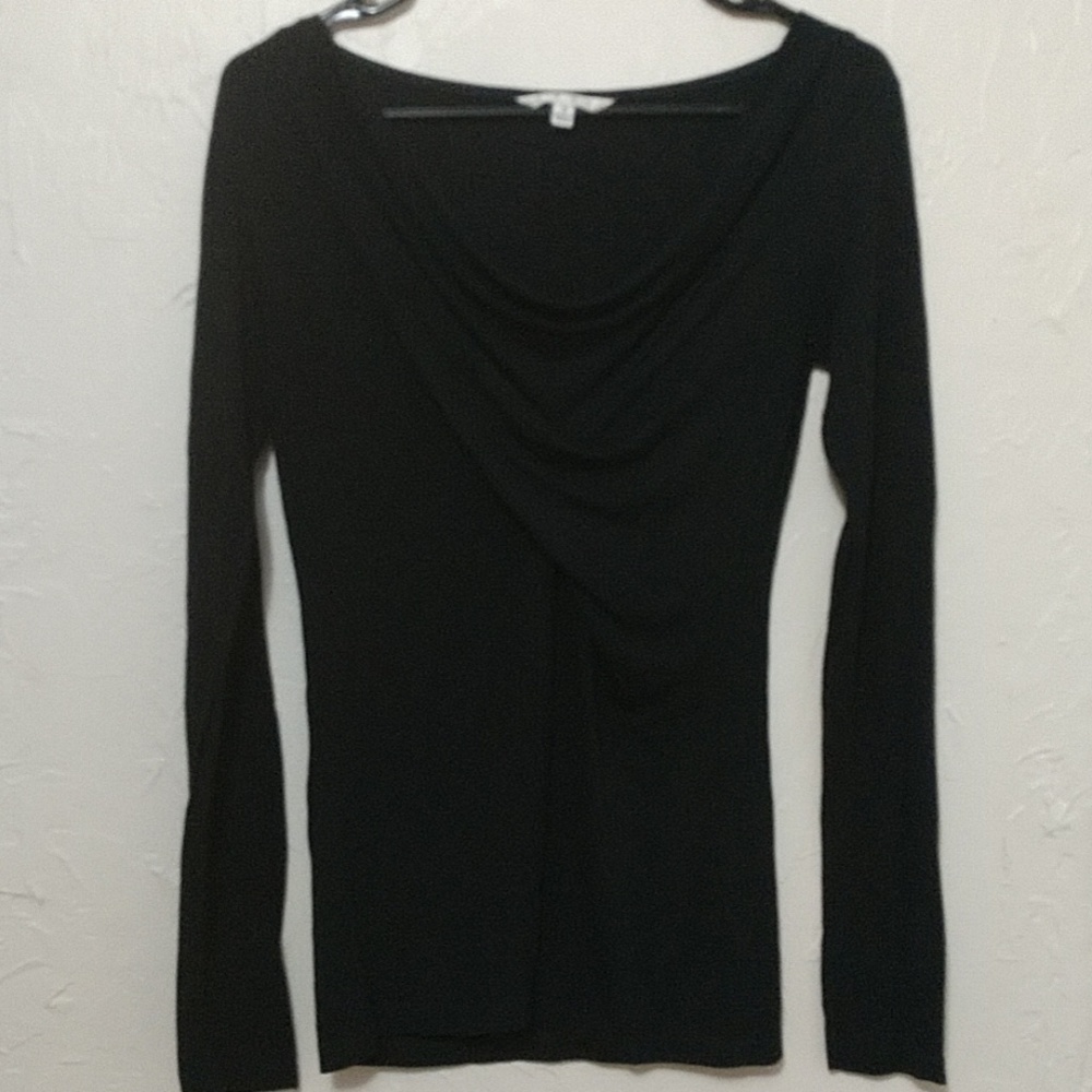 CAbi Black Long Sleeve Shirt S